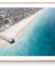 Alessandro - City Beach Wall Art - Framed Print