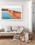 Hayden - Shark Bay Wall Art - Framed Print