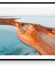 Hayden - Shark Bay Wall Art - Framed Print