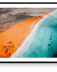 Kayla - Shark Bay Wall Art - Framed Print