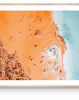 Layla - Shark Bay Wall Art - Framed Print